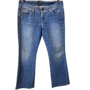 Joe's Jeans Stretch Light Wash Boot Cut Low Rise Denim Pant Jeans Size 28